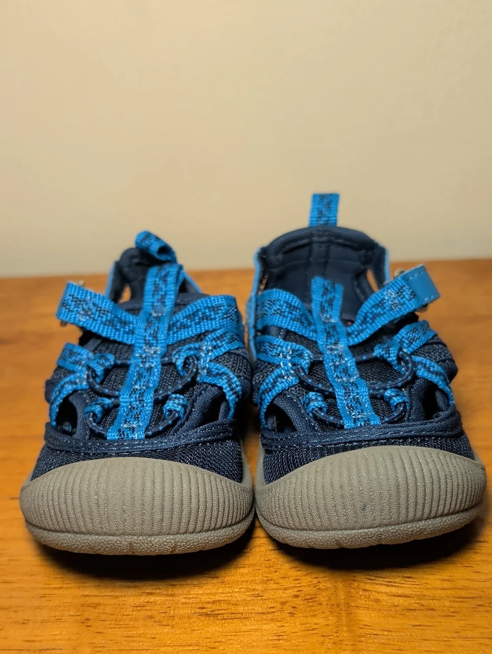 OshKosh Everplay Washable Sandal Blue Gray Outdoor Gorpcore Toddler Boy Size 5M